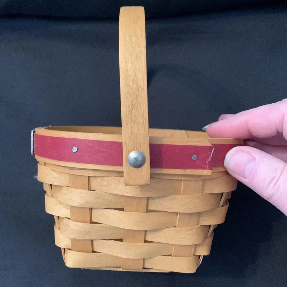 Longaberger 2005 Dresden Basket with Protector